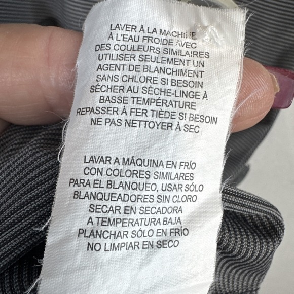 Callaway Opti-Dri Golf Polo XXL Black Gray Stripe Performance Shirt - Picture 9 of 9